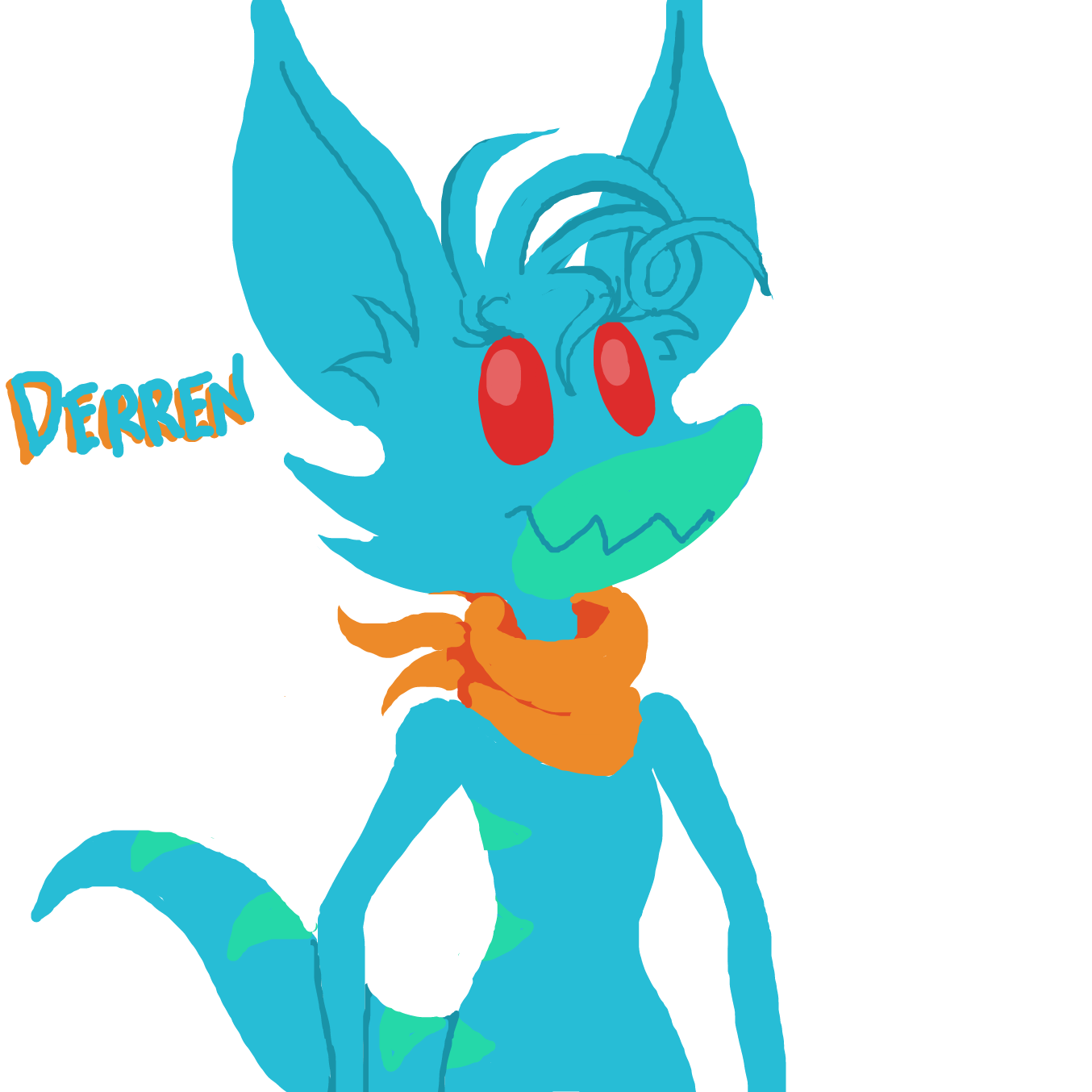 Drawing in draw yourself in another jammer's outfit by TFD