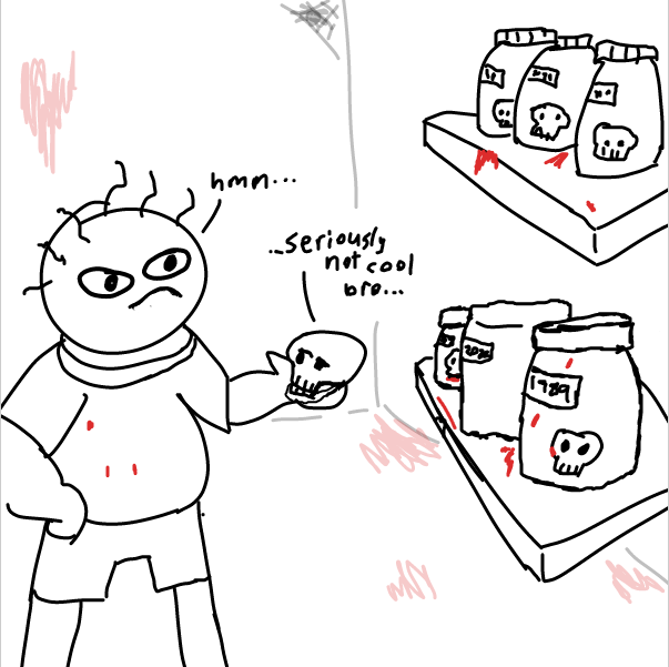 Drawing in Adventures Of Painful Paul 5 by SpaceMattress