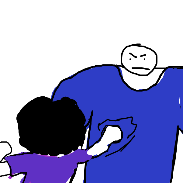 Drawing in the fight by Tfa234