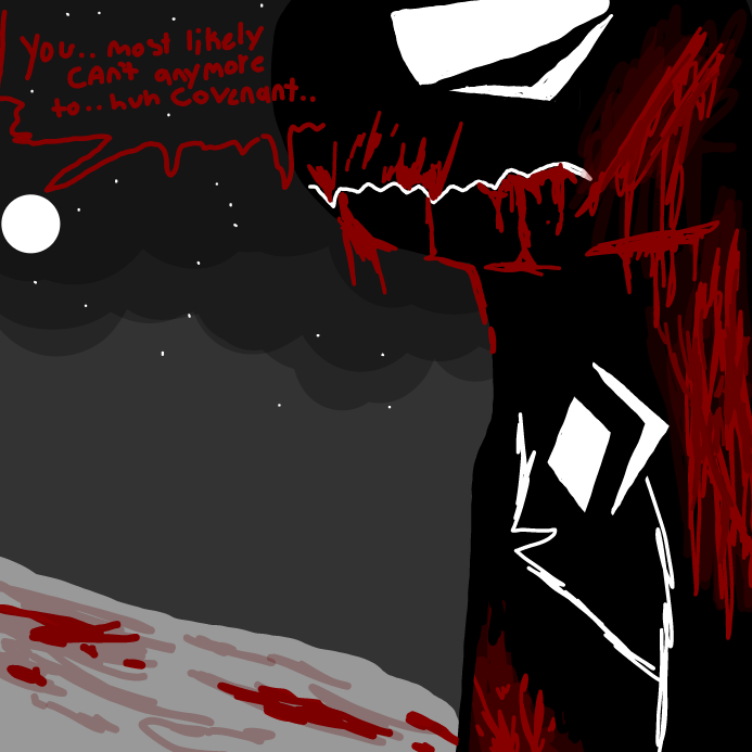 Drawing in Wounded severely.. by OneWithTheShadows