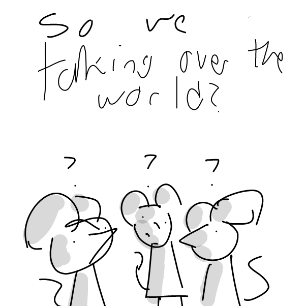 Drawing in Television by boneHed