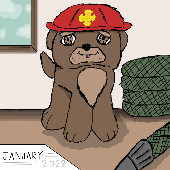 Drawing in Let's Make A Calendar (Jan-June) by SpaceMattress