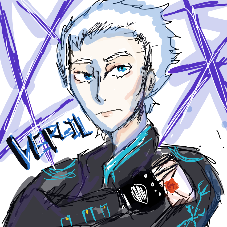 It's Vergil DMC5 mwah mwah .3. - Online Drawing Game Comic Strip Panel by Aven