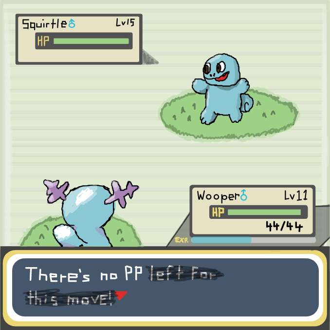 Drawing in squirtle taking off shell by SpaceMattress