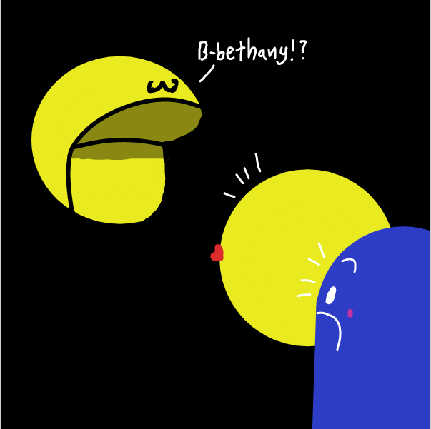 uh oh - Online Drawing Game Comic Strip Panel by SpaceMattress