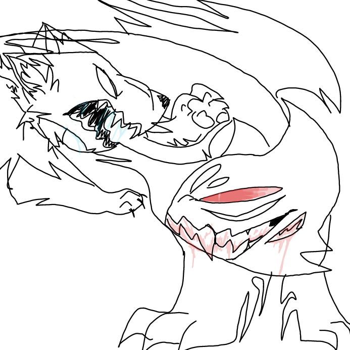 FIGHT!
 - Online Drawing Game Comic Strip Panel by OneWithTheShadows