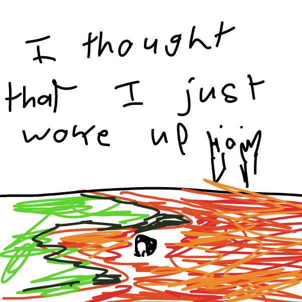 Drawing in My dream by boneHed