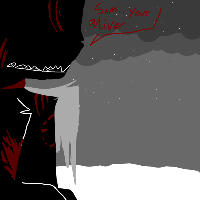 Drawing in Wounded severely.. by OneWithTheShadows