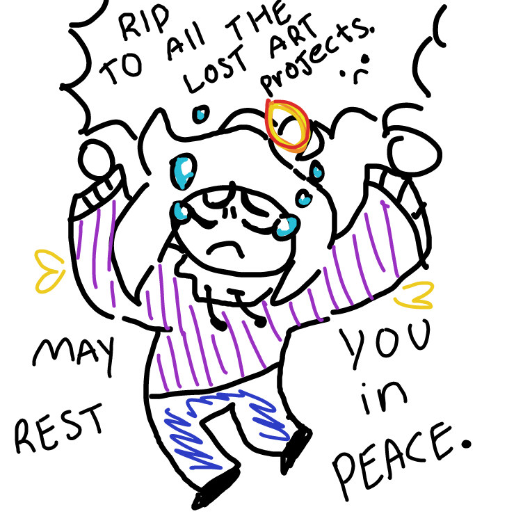 rlly low effort tribute lmao  - Online Drawing Game Comic Strip Panel by Umanix