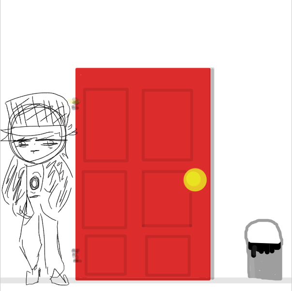 and i want it painted black - Online Drawing Game Comic Strip Panel by FifaSam