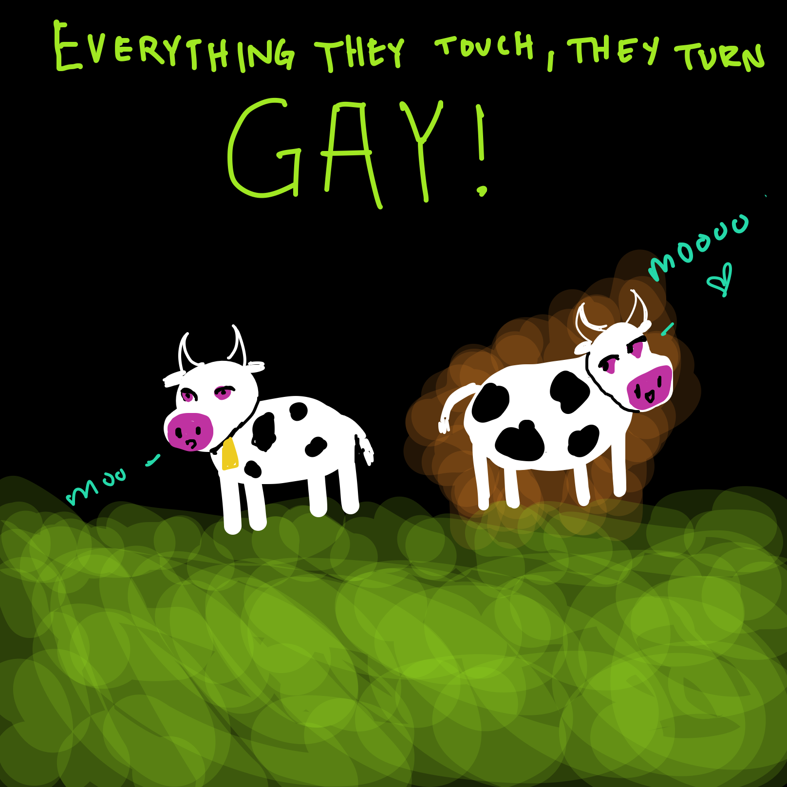 Drawing in Adventures of Mega Melon by Dobby1593