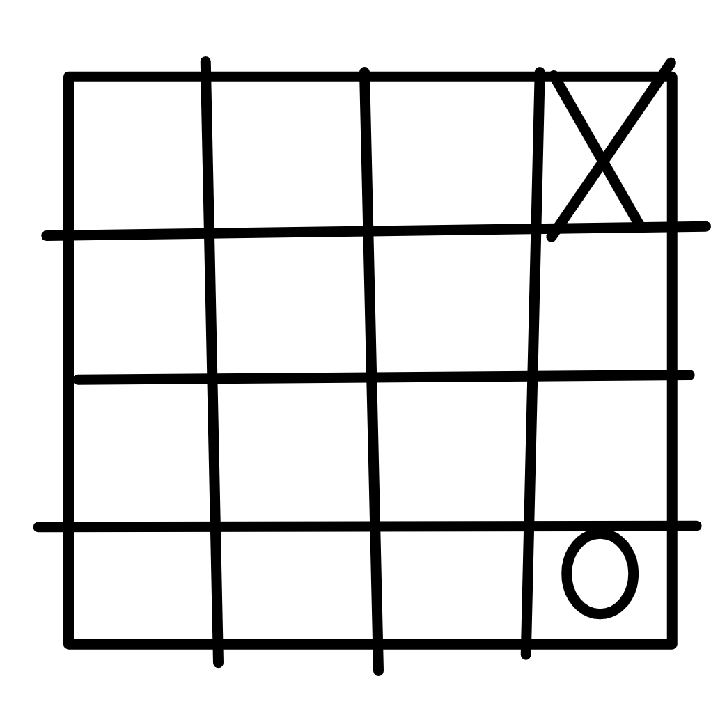 Drawing in Naughts and crosses4 by Emjaypatrick