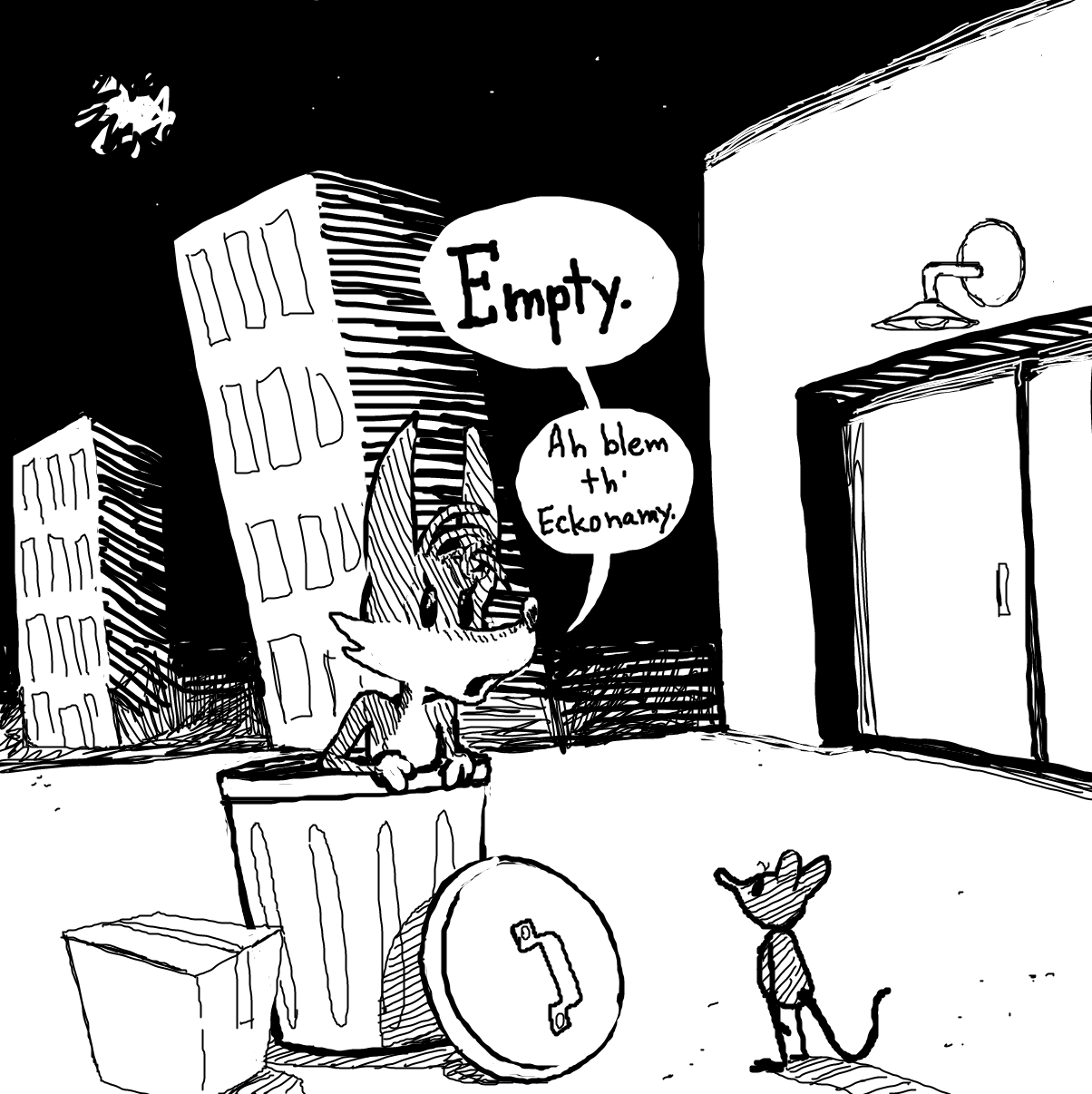 Drawing in Copy A Cartoonist's Style. by TFD