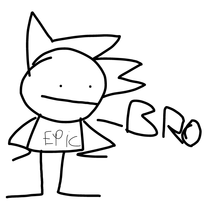 Drawing in Riq's confused adventure (rewritten) by RiqTheEpic