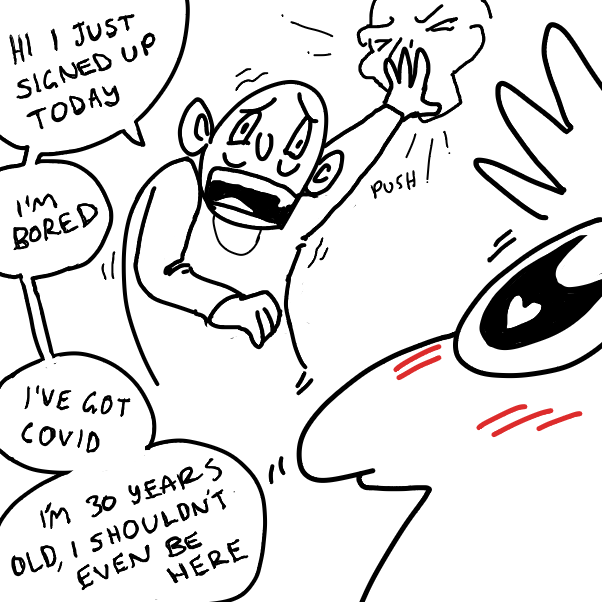  - Online Drawing Game Comic Strip Panel by explodecreative