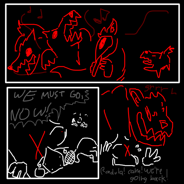 Drawing in CREATURE BREACH PT6 by KringlePringles