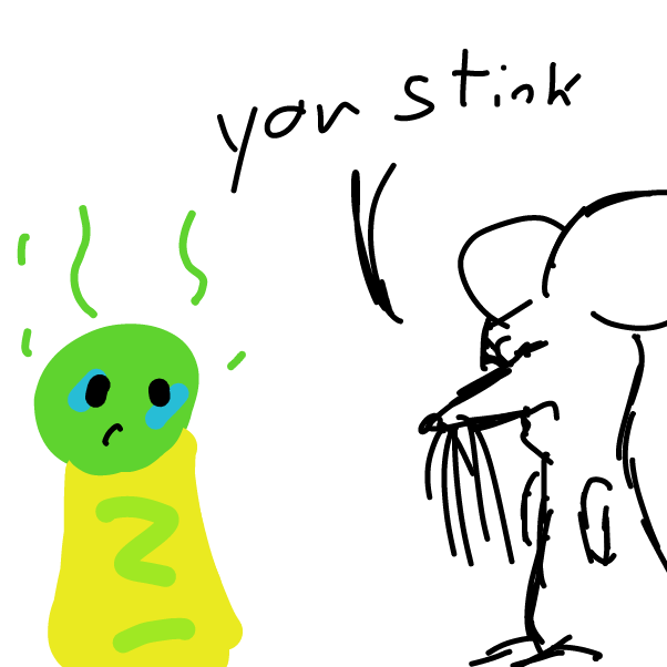 idk, streaks? - Online Drawing Game Comic Strip Panel by boneHed