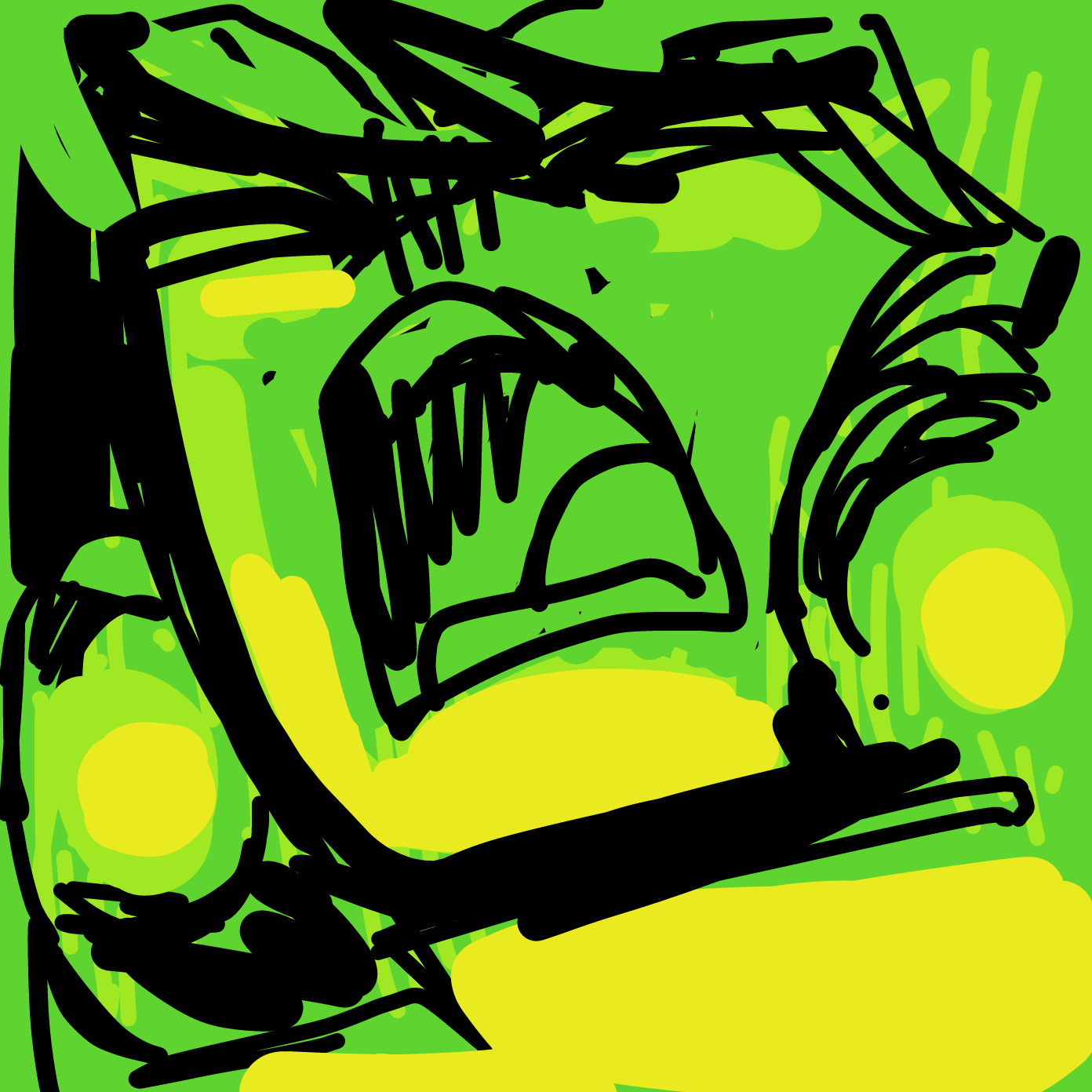 Drawing in vanish  by Chumky