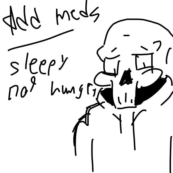 Drawing in med description by boneHed