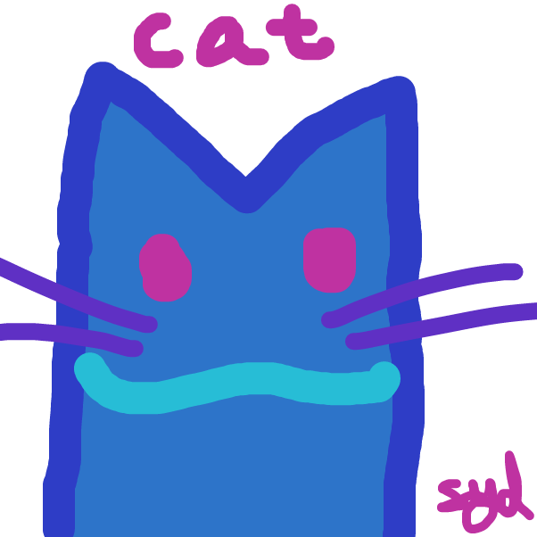 Drawing in fursona :p by Syd