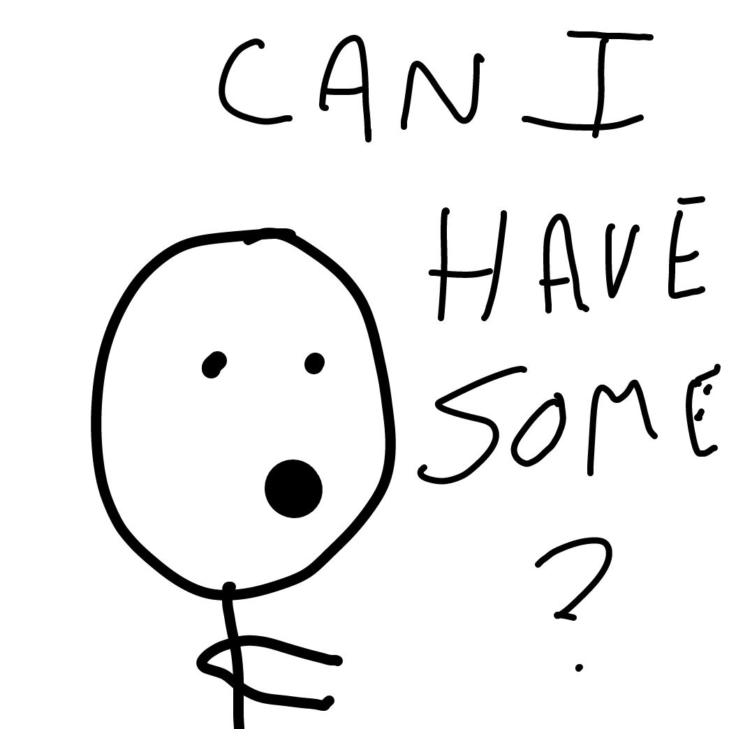 Drawing in butter guy. by Emjaypatrick