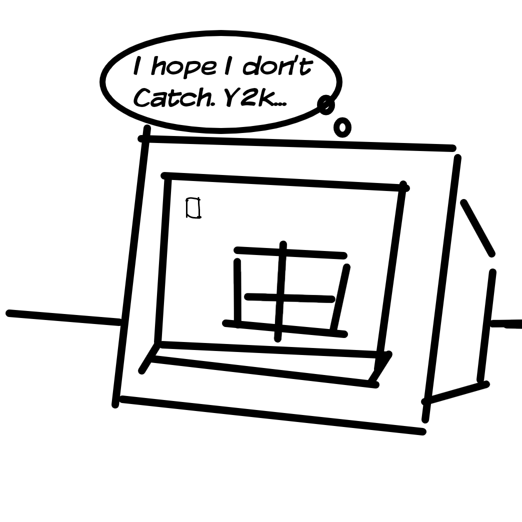 Drawing in computer in 1999 be like: by Emjaypatrick