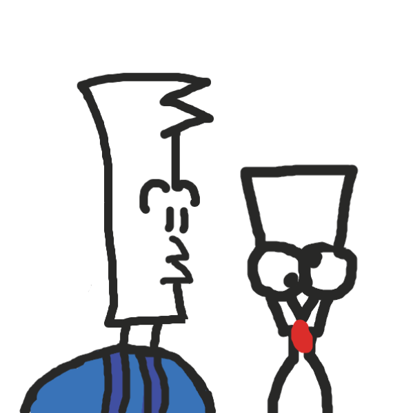 Claude, a farmer is hanging out with his rooster named Rocky. - Online Drawing Game Comic Strip Panel by TheYellowMan