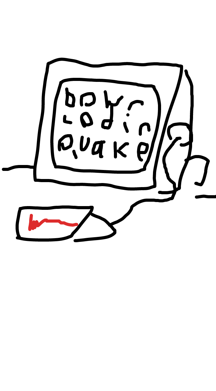 Drawing in computer in 1999 be like: by BananaDoc