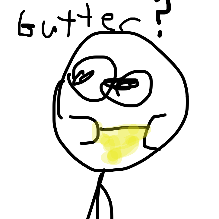 Drawing in butter guy. by Turkeysandwicj