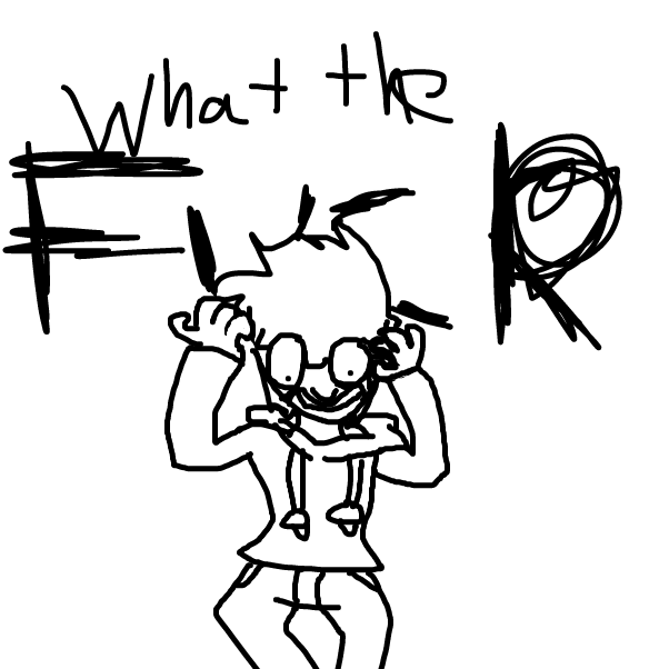 Drawing in Baby sitting an alien by AranTastic