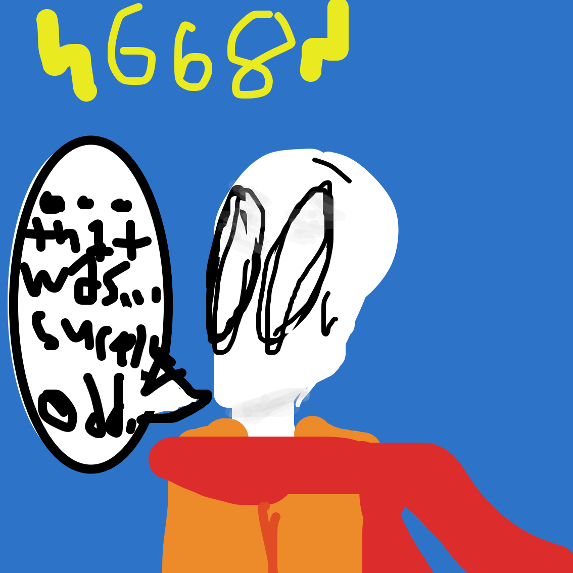 Drawing in uh oh.. by EmoWeeb_the_Simp