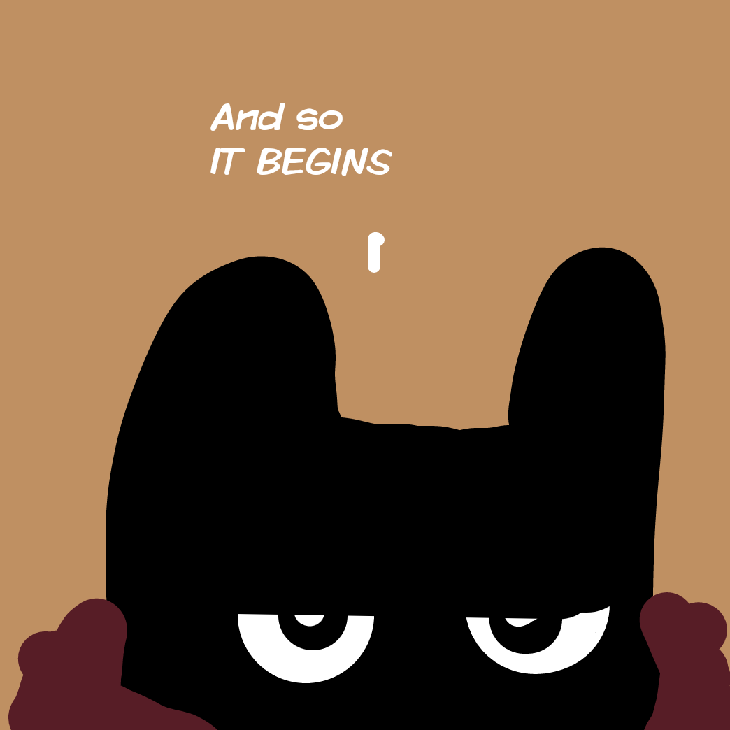 Drawing in cat by Emjaypatrick