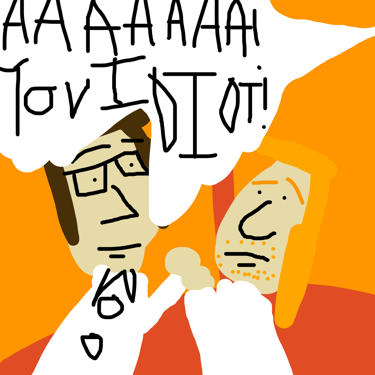 Drawing in L&M Show's scariest scene by KianYates