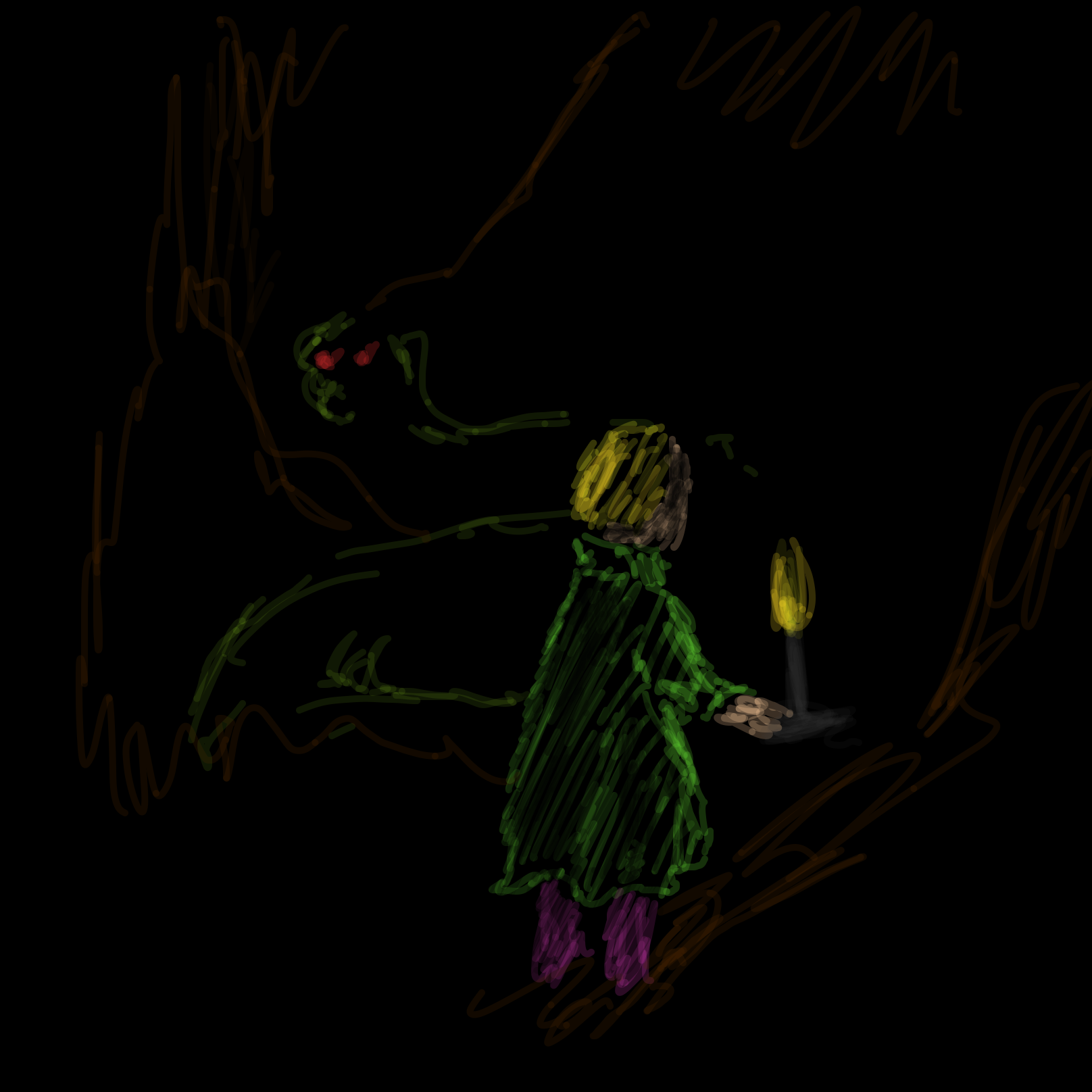 Drawing in Freedraw or Continue, Whichever you Prefer by Dobby1593