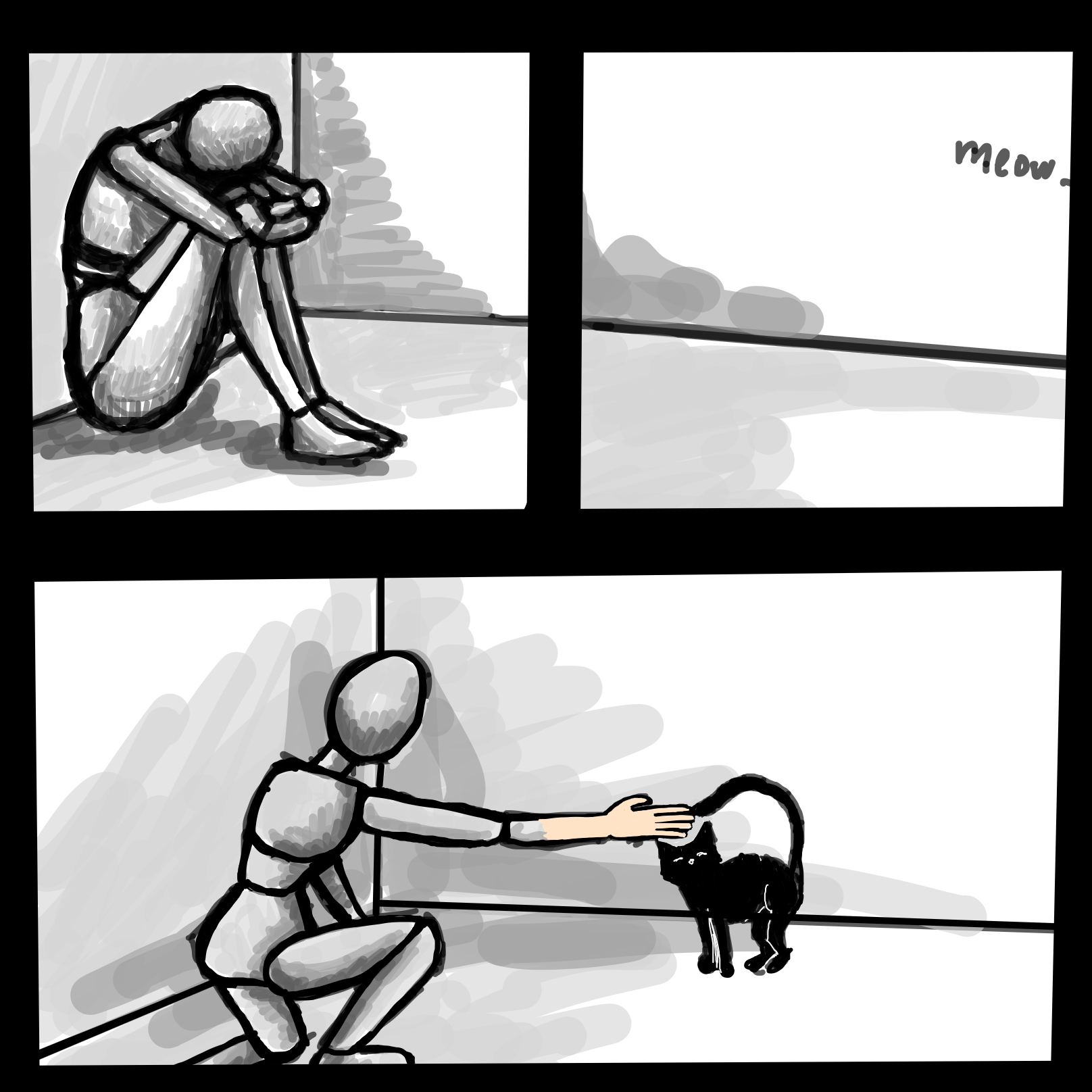 Drawing in Sad by Dobby1593