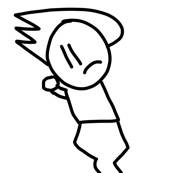 So, after the last comic "The Calling" Our main character Z got slapped by some imaginary cat in his head and kind of died, in the next panel, he will say "How about no!" And go back into his dead corpse. - Online Drawing Game Comic Strip Panel by Z.The.Comic