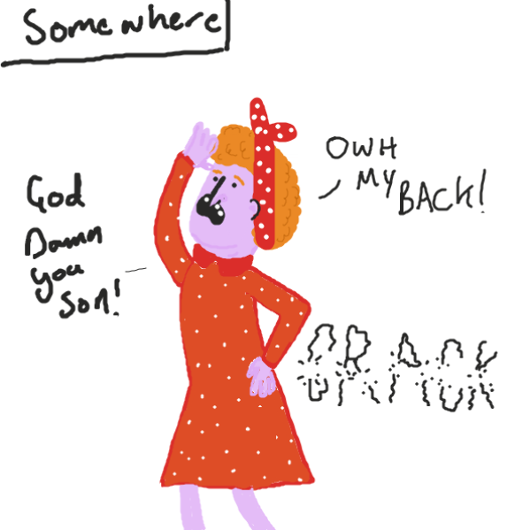 Drawing in the crak by joshyouart