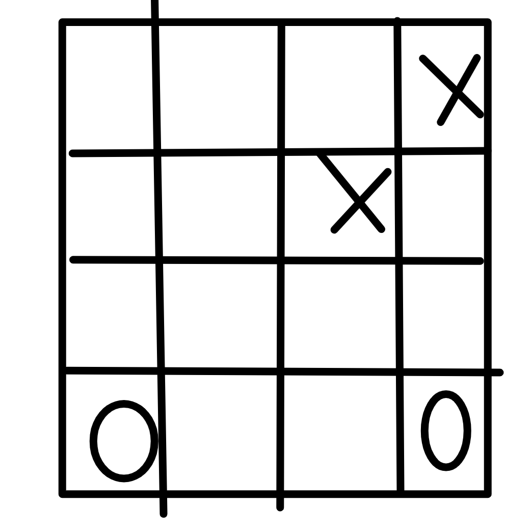 Drawing in Naughts and crosses4 by Emjaypatrick