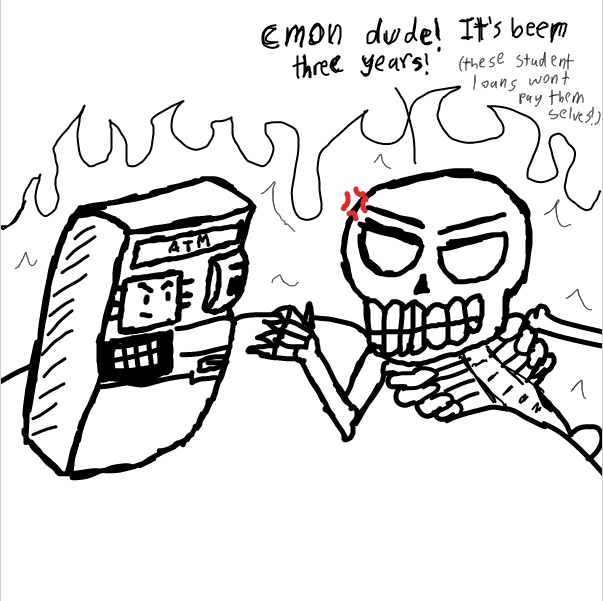 Drawing in MY MOST OF MEEE by SpaceMattress