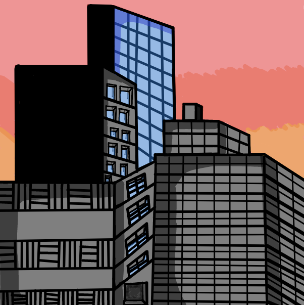 Drawing in Town by CrystalCampos