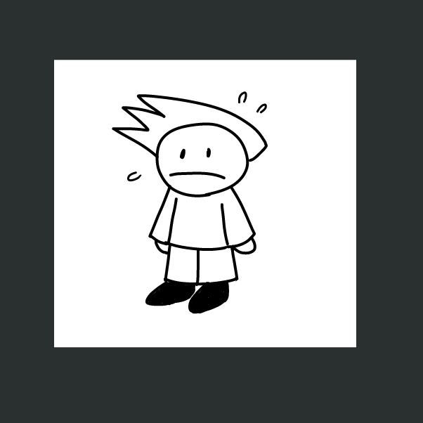 Drawing in It keeps shrinking by 🔲