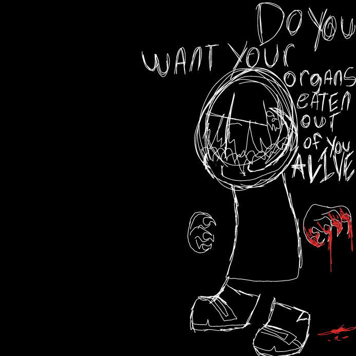 Drawing in wtf kirby by OneWithTheShadows