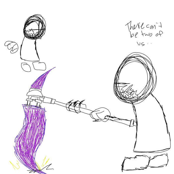  - Online Drawing Game Comic Strip Panel by OneWithTheShadows