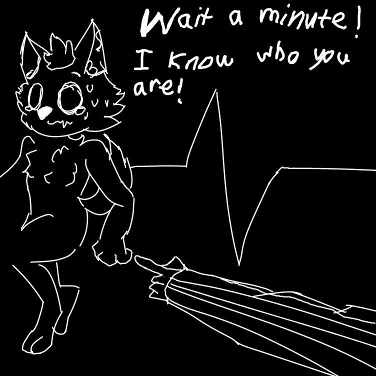 discovered? or maybe not... sequel time? - Online Drawing Game Comic Strip Panel by Timebreak