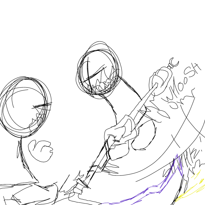  - Online Drawing Game Comic Strip Panel by OneWithTheShadows