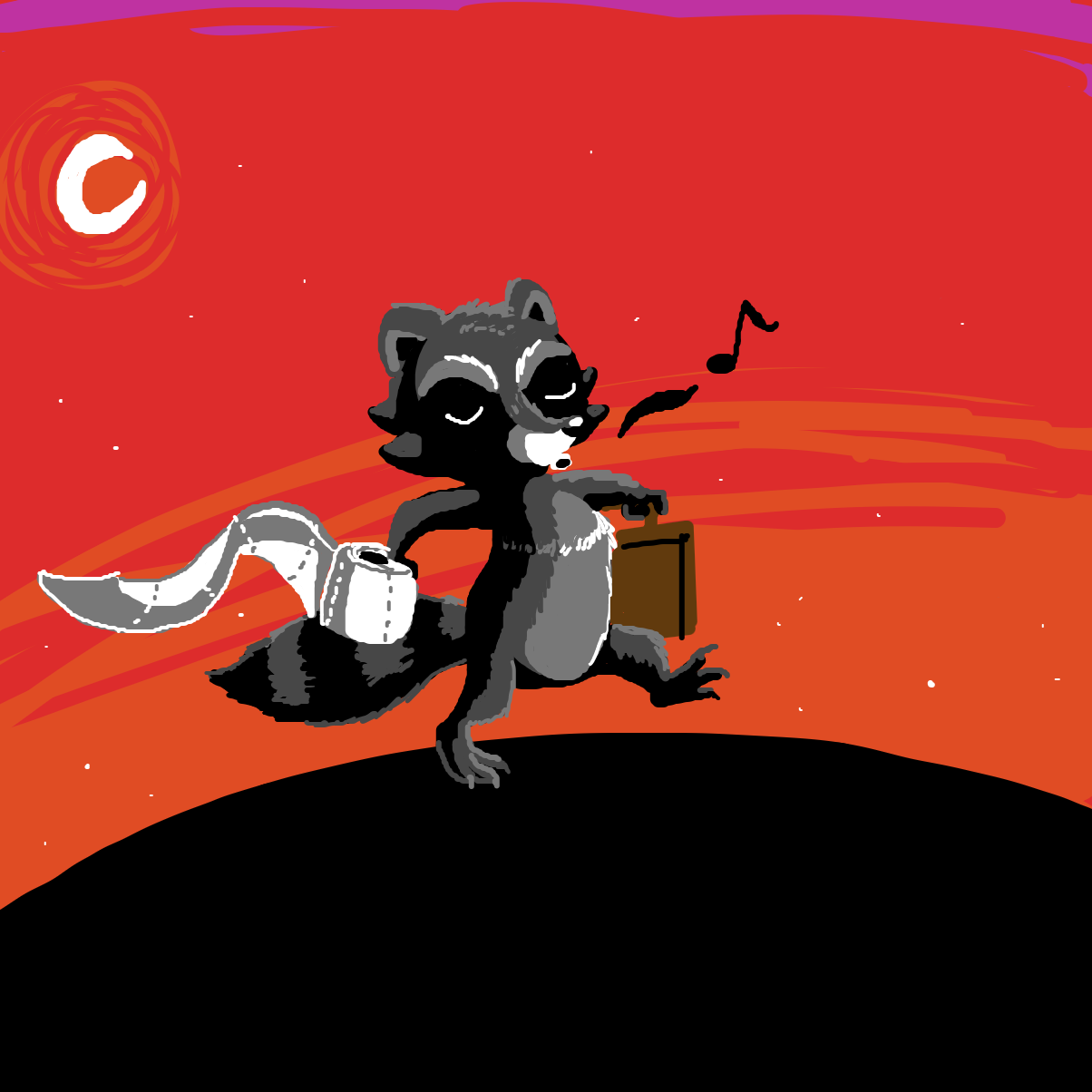 Drawing in Down in the Dumps by Electra