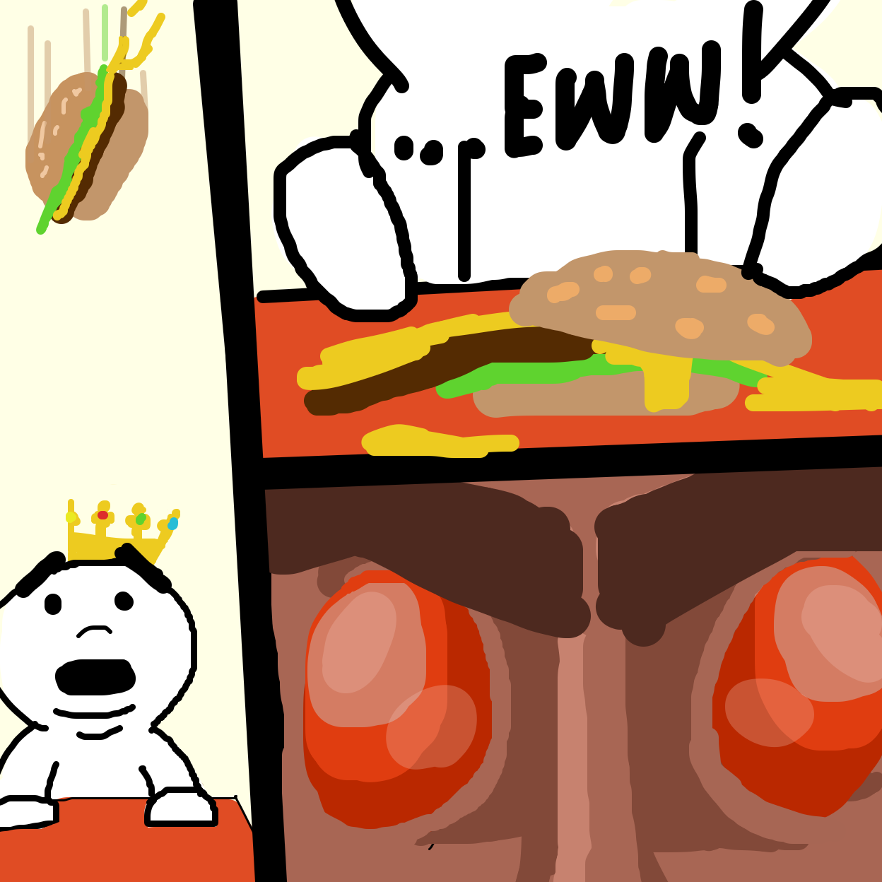  - Online Drawing Game Comic Strip Panel by Painovoima