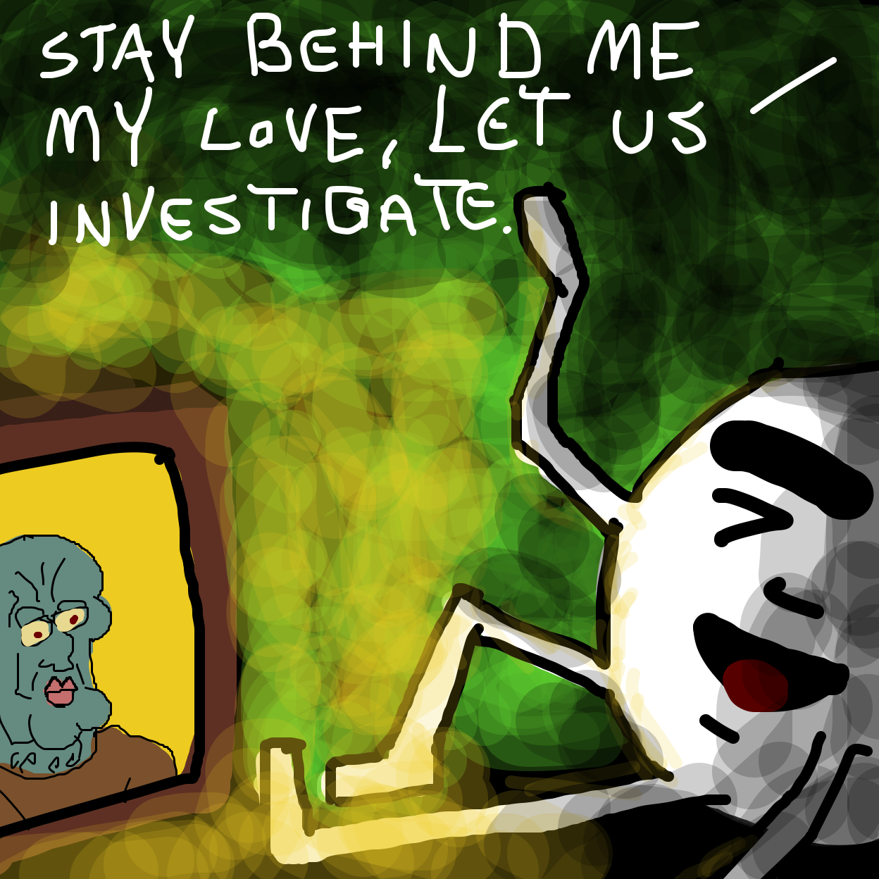  - Online Drawing Game Comic Strip Panel by Painovoima