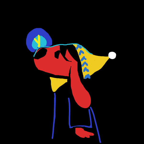 Drawing in free draw by Chumky