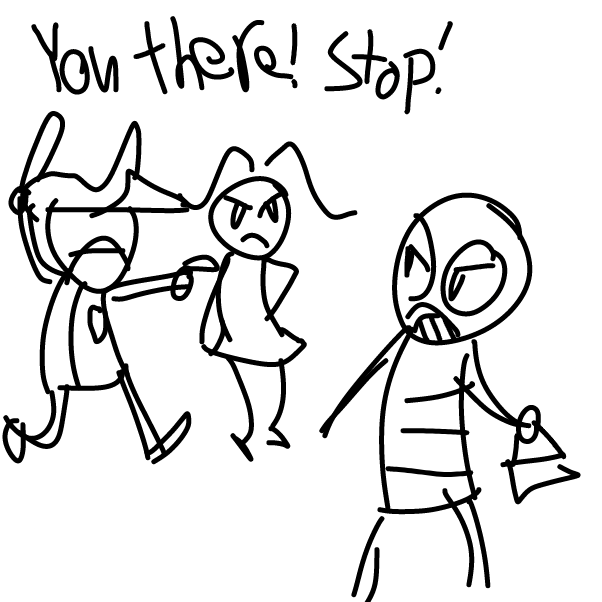  - Online Drawing Game Comic Strip Panel by SeanTrunks